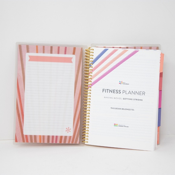 NEW Erin Condren Fitness Self-Care Daily Journal Planner Spiral Notebook - Picture 4 of 4